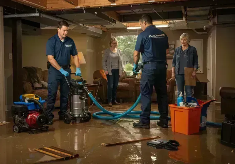 Basement Water Extraction and Removal Techniques process in Corning, AR